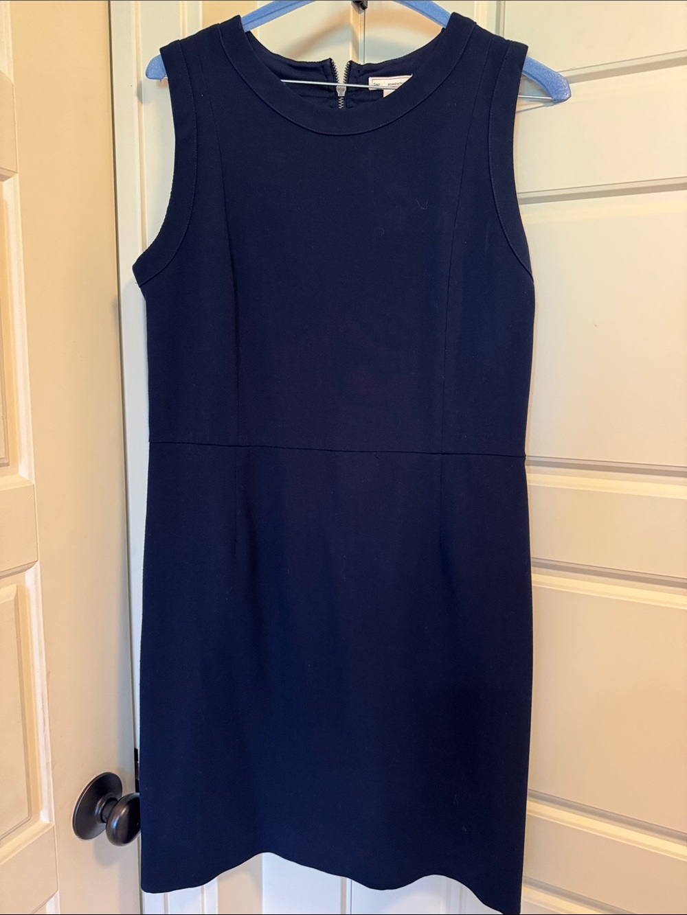 GAP Navy Sleeveless Mini Sheath Dress